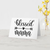 Mama-Muttertag-Zitat| Grußkarte Karte (Gelbe Blume)