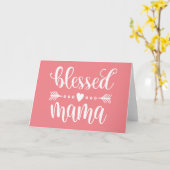 Mama-Muttertag-Zitat| Grußkarte Karte (Gelbe Blume)