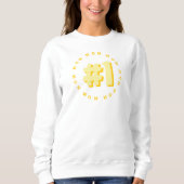 MAMA Muttertagsgeschenk Modernes Sweatshirt (Vorderseite)