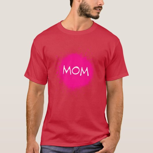Mama Muttertagsjunge T-Shirt (Vorderseite)