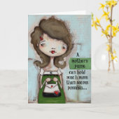 Mama - Muttertagskarte Karte (Gelbe Blume)