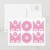 Mama Muttertagspenden Postkarte (Vorne/Hinten)