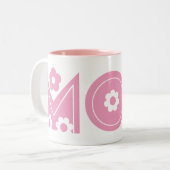 Mama Muttertagspenden Zweifarbige Tasse (Vorderseite Links)