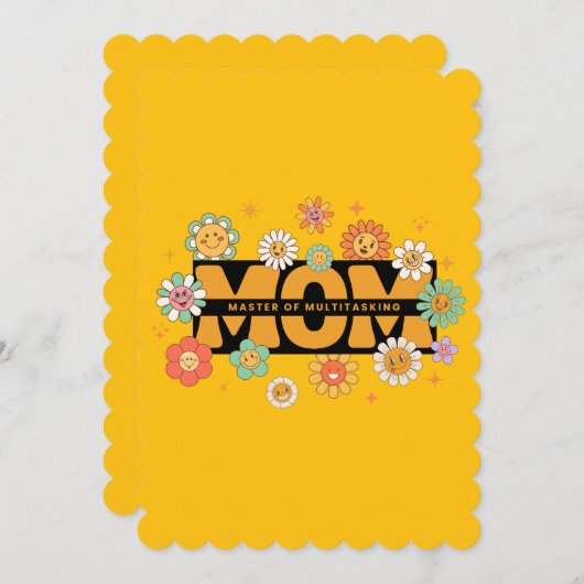 MAMA: Muttertagssammlung 3 Feiertagskarte (Vorne/Hinten)