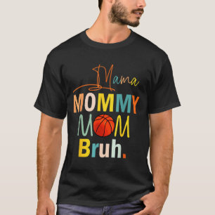 Mama Mutti Mom Bruh Mutti lustiger Junge Momme Leb T-Shirt