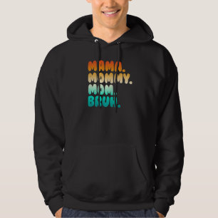 Mama Mutti Mom Bruh Mutti Mom Für Frauen Hoodie