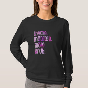 Mama Mutti Mom Bruh Tie Dye Muttertag 1 T-Shirt