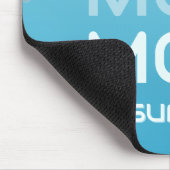 MAMA My Superhero Blue Mousepad (Ecke)