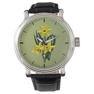 Mama Narzisse und die Zwillinge Armbanduhr