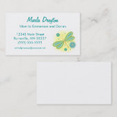 Mama-nennende Karte - Frühlingsschmetterling und (Vorne/Hinten)