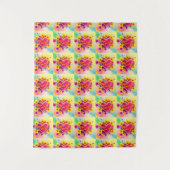 Mama-Neon-Liebe-Burst Wandteppich (Vorderseite)