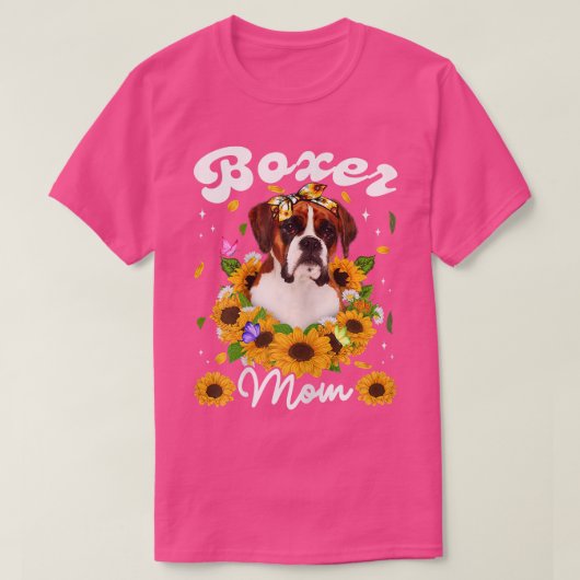 Mama Niedlich Boer Dog T-Shirt (Design vorne)