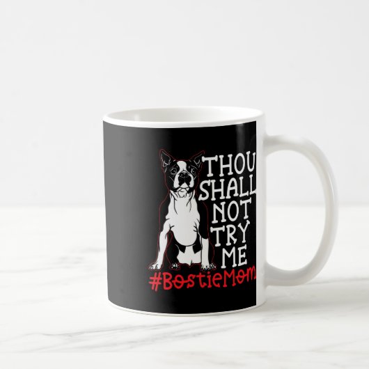 Mama Niedlich Boston Terrier Dog Lover Kaffeetasse (Rechts)