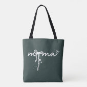 Mama Niedlich Bow Muttertagsgeschenk Tasche (Rückseite)