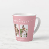 Mama niedlich moderne Drehbuch Multi-Foto-Geschenk Milchtasse (Rechte Ecke)