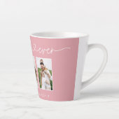 Mama niedlich moderne Drehbuch Multi-Foto-Geschenk Milchtasse (Rechts)
