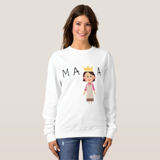 Mama Niedlich Sweatshirt (Vorne ganz)