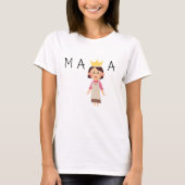Mama Niedlich T - Shirt (Vorderseite)