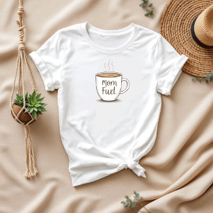 Mama   Niedlicher und lustiger Kaffee Lover Mama T-Shirt