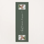 Mama niedliches Foto Yogamatte (Vorderseite)