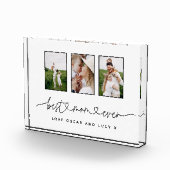 Mama niedliches, modernes Drehbuch-Geschenk für me Fotoblock (Rechts)