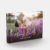 Mama Niedliches Zitat Mommy und Me Script Fotoblock (Links)