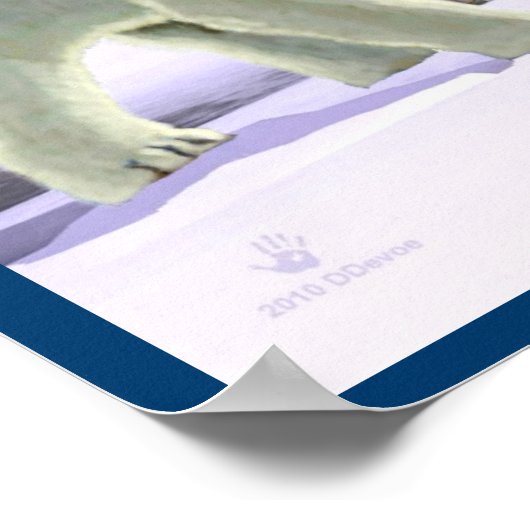 Mama Nose Best - Alaska Postage Poster (Ecke)