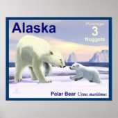 Mama Nose Best - Alaska Postage Poster (Vorne)