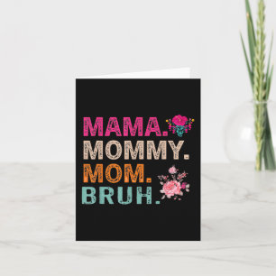 Mama Noun Definition Funny Mama Mütter Tag Karte