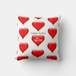 Mama Nr. 1 Personalisieren mit Namen Kissen