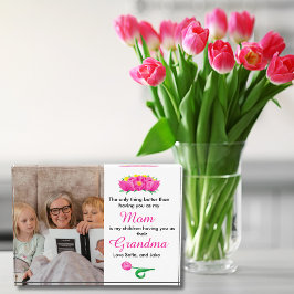 Mama nur für Oma besser Fotoblock