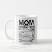 Mama Nutrition Fakten Custom Kaffeetasse (Links)