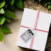 Mama Nutrition Fakten Moderne Schwarz-Weiß-Funny Geschenkanhänger