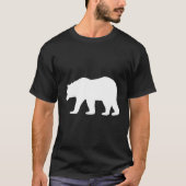 Mama oder Daddy Adult Bear Walking T-Shirt (Vorderseite)