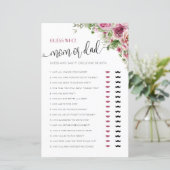 Mama oder Vater Baby Showspiel (Stehend Vorderseite)