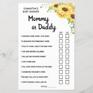 Mama oder Vater sagte er, sie habe zweisprachige S Flyer