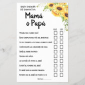 Mama oder Vater sagte er, sie habe zweisprachige S Flyer (Hinten)