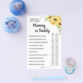 Mama oder Vater sagte er, sie habe zweisprachige S Flyer (Einzeln)