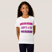 Mama oder Vatis # 1 Fan T-Shirt (Vorne ganz)
