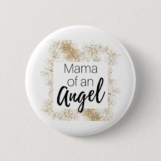 mama of an angel - pregnancy and infant loss button (Vorderseite)