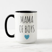 Mama of Boys Custom Names - Heartfelt Gift for Mom Tasse (Links)