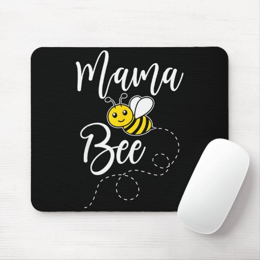 Mama Of The Bee Day Girl Hive Family Matching Birt Mousepad (Mit Mouse)