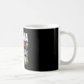 Mama Of The Birthday Boy Autism Mom  Kaffeetasse