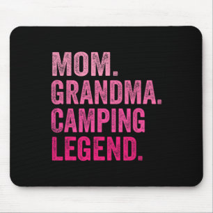 Mama Oma Camping Legende Lustige Camper Mama  Mousepad