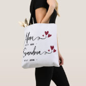 Mama Oma EST. Geschenk für Mama Personalisiert Tasche (Von Nahem)