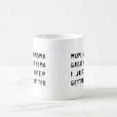 Mama Oma Great Oma Kaffeetasse (Mittel)
