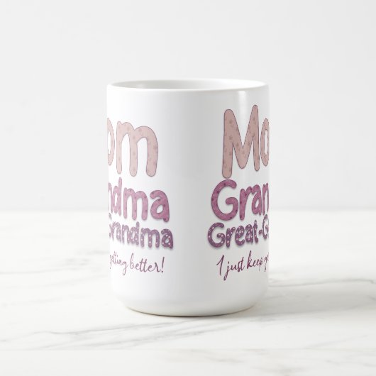 Mama-Oma-Groß-Oma Kaffeetasse (Mittel)