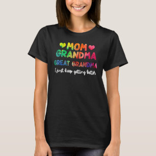 Mama Oma Große Oma Beste Mütter je Mama Da T-Shirt