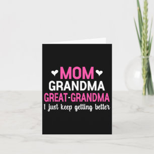 Mama Oma Großes Oma, ich Behielt einfach, schlafen Karte