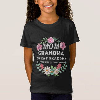 Mama Oma Großes Oma ich gerade Behalten bekommen T-Shirt